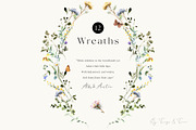 Meadow Wildflower Graphics, an Illustration by Twigs and Twine (Thumbnail 5 of 14)