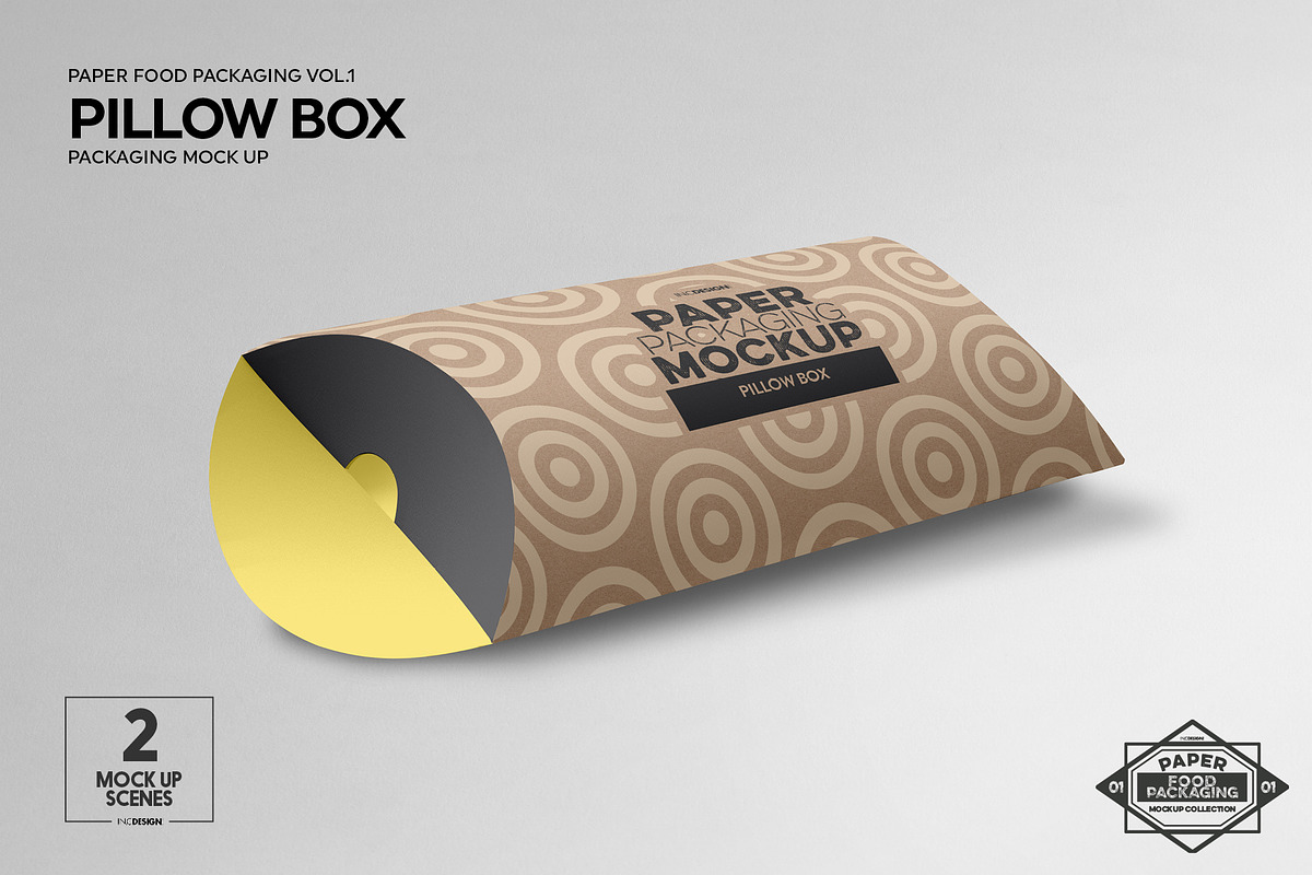 VOL.1 Paper Box Packaging Mockups, a Packaging Mockup by INCDesign (Photo 15 of 22)