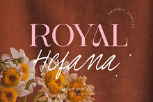 Royal Hefana || font duo