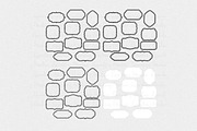 44 piece vector digital frame set, an Object Graphic by Laureling Studios (Thumbnail 3 of 3)