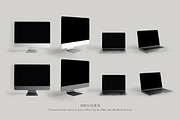 Desktop & Multi Device Scene Creator, a Mac Mockup by Moyo Studio (Thumbnail 12 of 15)
