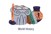 Different school subjects set, an Education Illustration by Good Studio (Thumbnail 10 of 22)