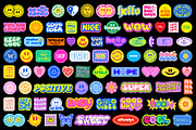 POSITIVE STICKERS PACK, an Object Graphic by craftlove (Thumbnail 2 of 9)
