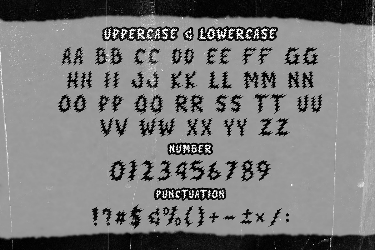 Throne Resonance Metal Thorn Display, a Blackletter Font by dansdesign (Photo 2 of 12)