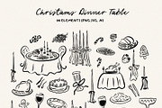 Hand Drawn Whimsical Christmas | SVG, a Seasonal Illustration by Calamar Studio (Thumbnail 12 of 25)