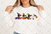 Cute Halloween Dachshund Dog PNG, an Illustration by Craft Nest (Thumbnail 6 of 6)