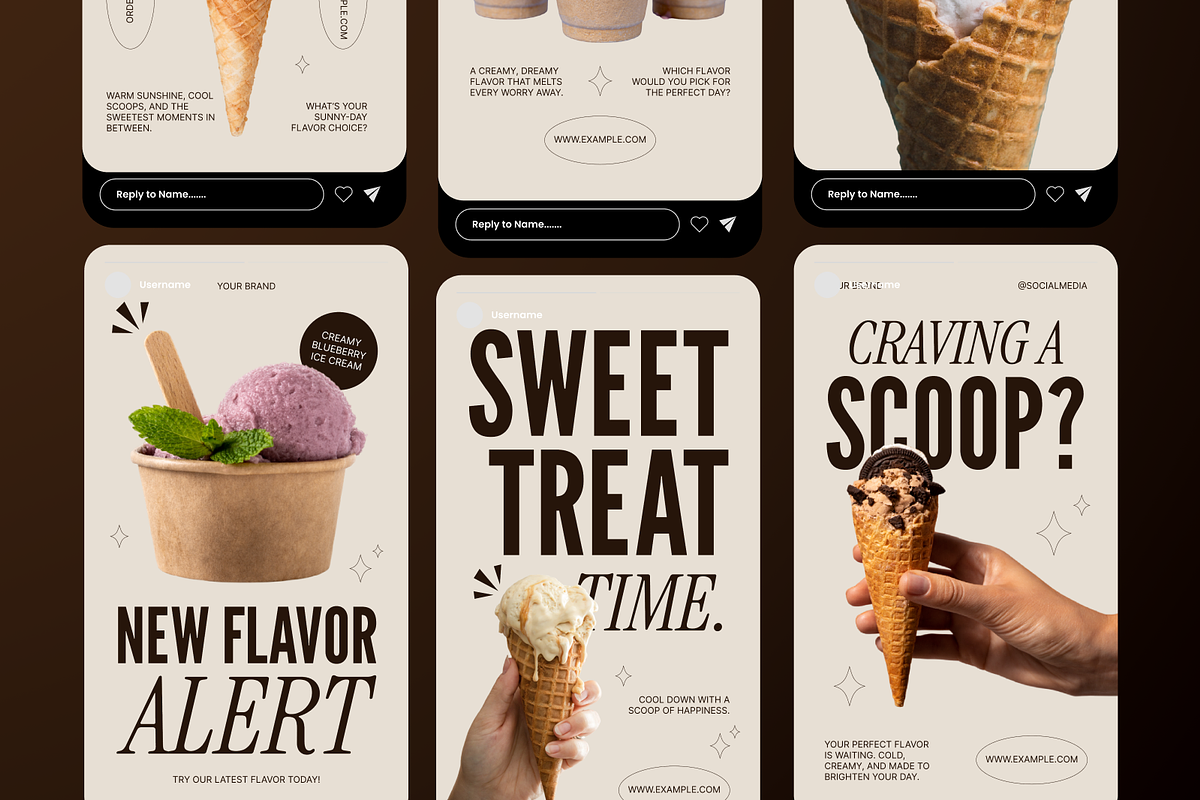 Ice Cream Instagram Story, a Social Media Template by Annora Studio (Photo 5 of 6)