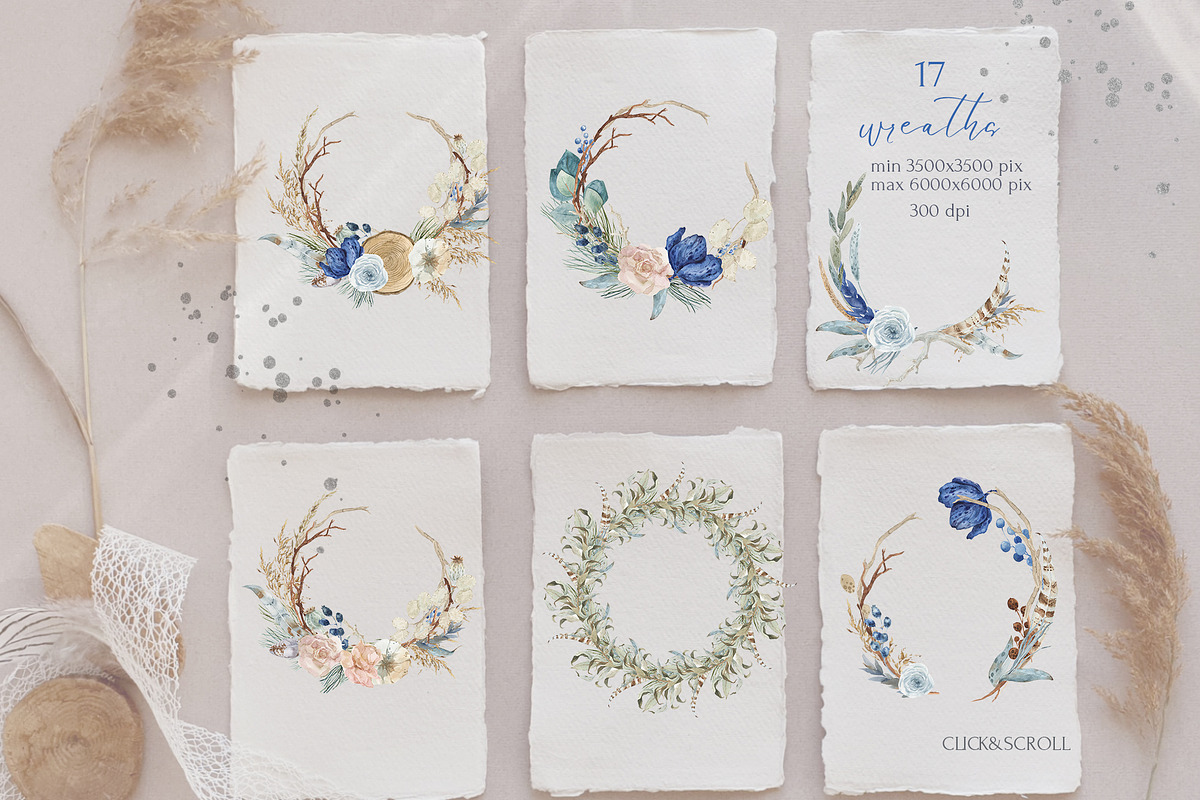 Winter Woodland Watercolor, an Animal Illustration by Cat In Colour (Photo 7 of 12)