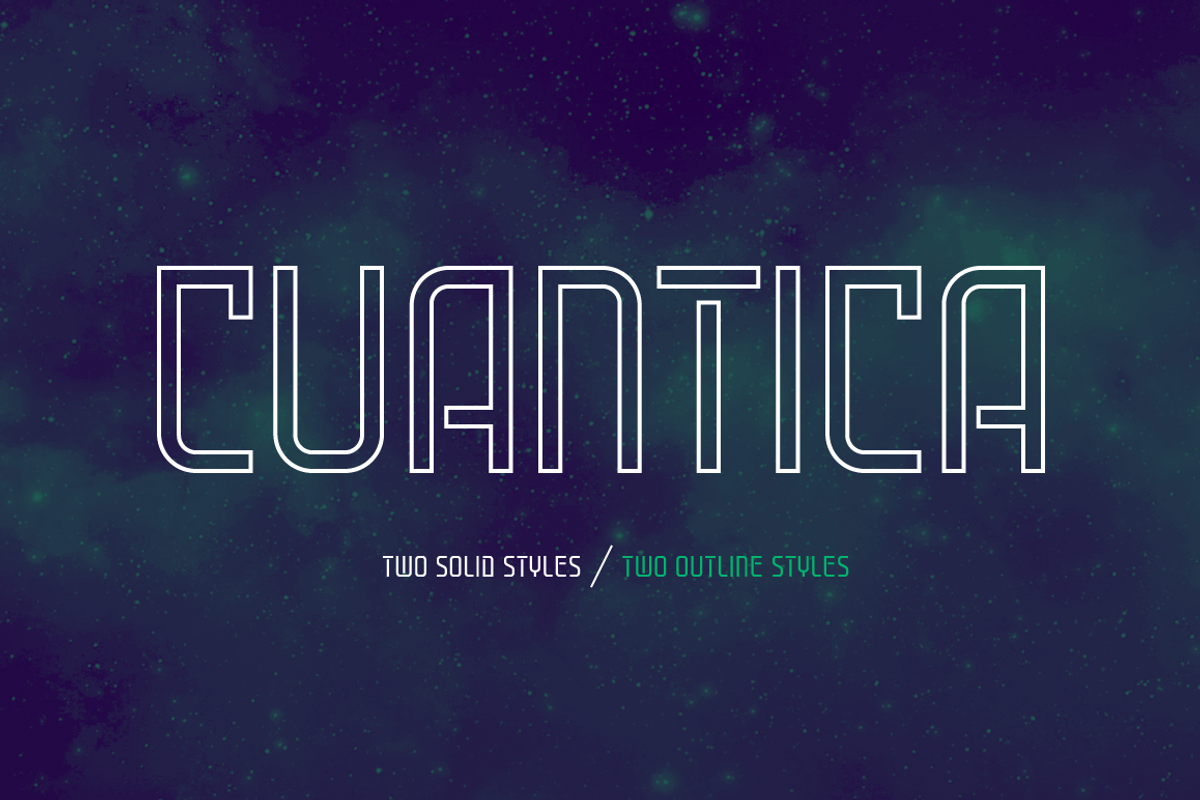 Cuantica Font Family