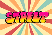 Retro Graffiti-PNG fonts, a Symbol Font by It me digital art (Thumbnail 3 of 5)