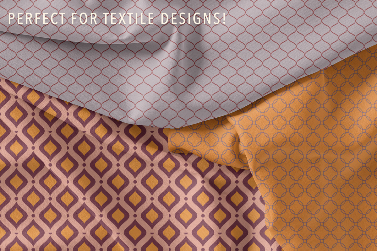 Simple Autumn Vector Patterns, a Pattern Graphic by Jennadesigns (Photo 3 of 10)