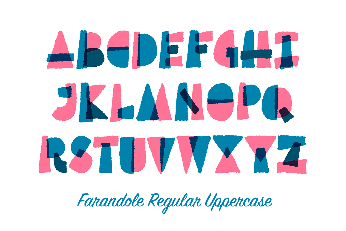 Farandole Layered Color Font 30%OFF, a Font by Francis Chouquet (Photo 12 of 15)