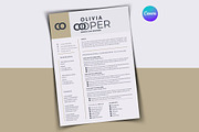 Minimal Resume Template, a Templates & Theme by iloveTemplate (Thumbnail 3 of 6)