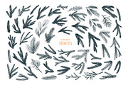 Big bundle of Christmas phrases., an Illustration by Asya Mix (Thumbnail 5 of 8)