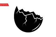 50 Cracked Egg Shell Silhouette, an Illustration by musafir_fashion (Thumbnail 2 of 55)