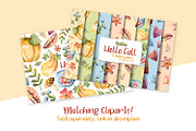 Fall Watercolor Cliparts, an Illustration by PlumPlumGraphics (Thumbnail 2 of 2)