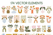 Neutral Flowers Vector Print Creator, an Object Graphic by ArtFM (Thumbnail 9 of 14)