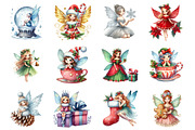 Fantasy Christmas Fairy, an Illustration by Design Market (Thumbnail 3 of 3)