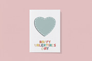 Hand drawn Valentine's Day cards, a Background Graphic by ExpressShop (Thumbnail 4 of 4)