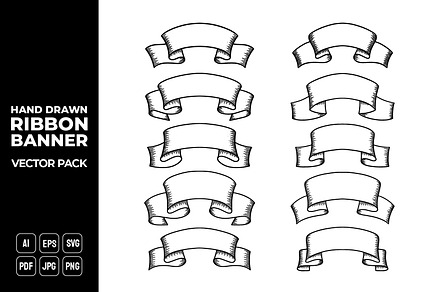 Ribbon Banners Vector Pack #22