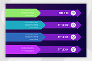 Arrows Infographic Template, a Templates & Theme by Bartama Graphic (Thumbnail 4 of 4)