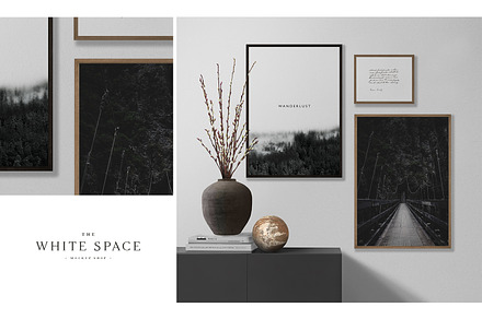 Frame Mockup Editable & Customisable