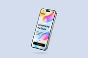 iPhone 16 Pro - 24 Mockups Scenes, an iPhone Mockup by Asylab (Thumbnail 49 of 58)