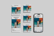 Instagram Post Mockup, a Print Template by Difa Design (Thumbnail 6 of 6)
