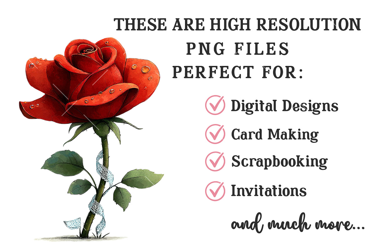 Whimsical Valentines Clipart, an Illustration by OK Design (Photo 4 of 6)