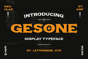 Gesone - Vintage Display