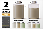 5lb Whey Protein Jar Mockup B3-Pro, a Packaging Mockup by Design Warlord (Thumbnail 3 of 16)