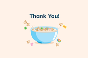 Breakfast Cereal Food Illustrations, a Food Illustration by ThePixelLibrary (Thumbnail 12 of 12)