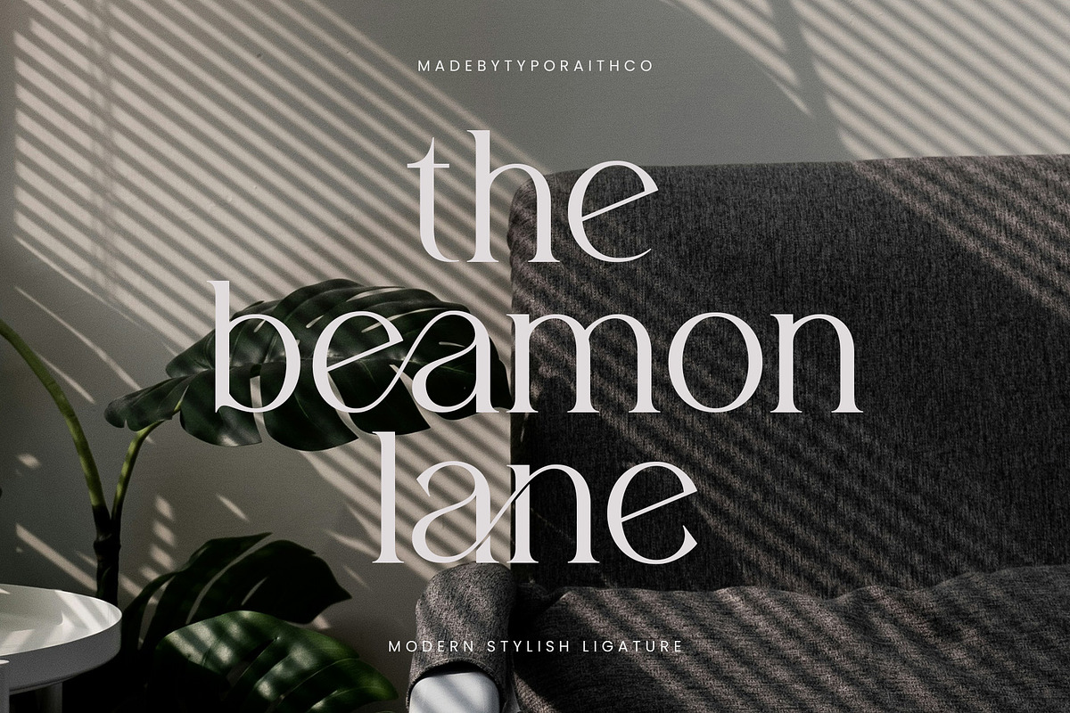Vogane | Modern Elegant Ligature, a Serif Font by Typoraith Co (Photo 3 of 11)