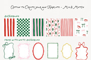 Whimsical Christmas Frames & Clipart, an Object Graphic by Essentially Nomadic (Thumbnail 8 of 9)