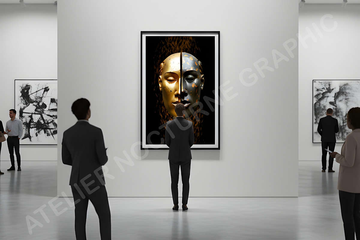 Fine Art Portrait, a Decorative Illustration by Atelier Nocturne Graphic (Photo 2 of 4)