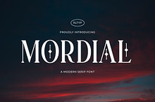 Mordial - Modern Serif Font