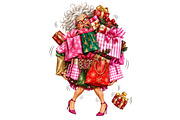 Funny Elderly PNG, a Person Illustration by fashionaddict (Thumbnail 7 of 11)