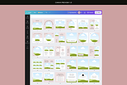 50 Pink Skincare Instagram posts, a Social Media Template by Studio K (Thumbnail 7 of 9)