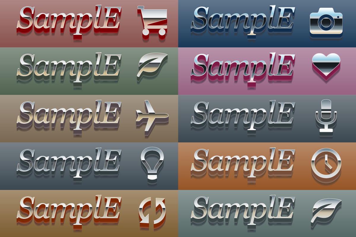 Adobe Illustrator styles Marvelous preview 3