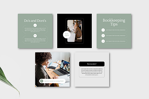 Bookkeeping Social Media Templates