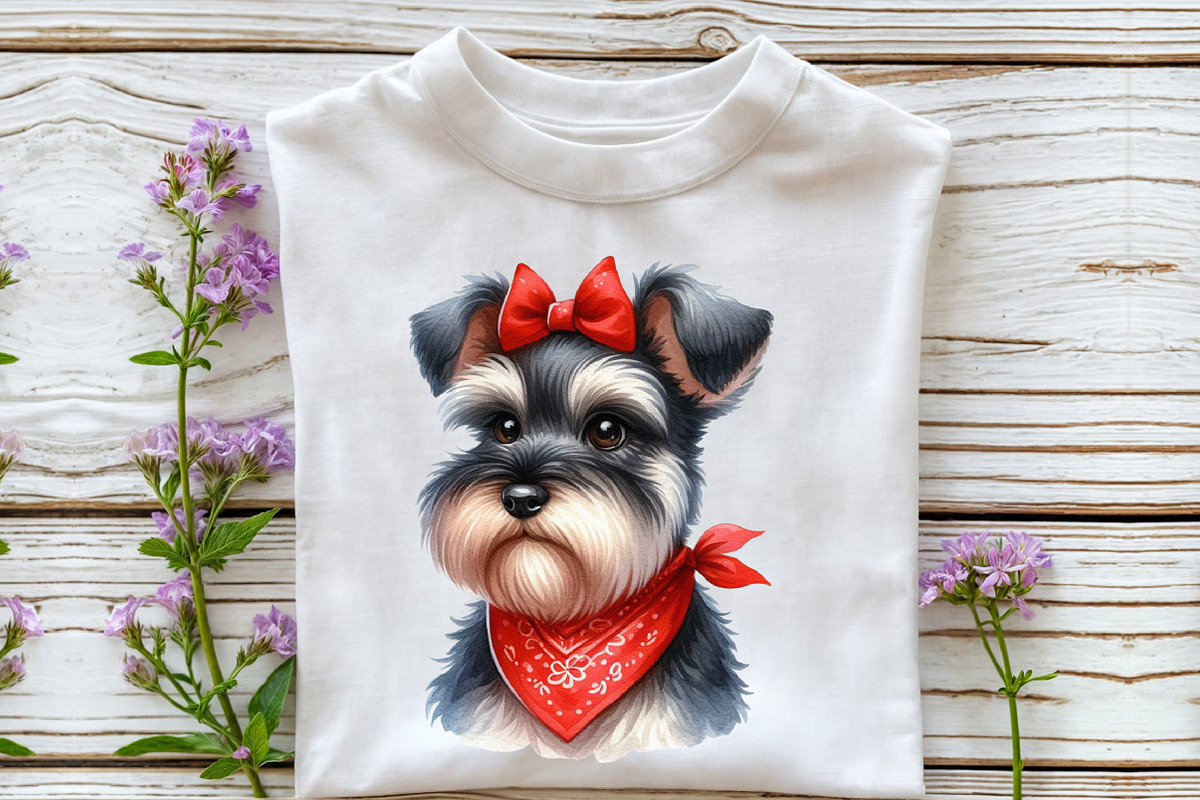 Miniature Schnauzer Dog Clipart, an Illustration by Rose Art (Photo 4 of 7)