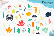 Sea world fish vector clipart, an Animal Illustration by Brandianna (Thumbnail 3 of 8)