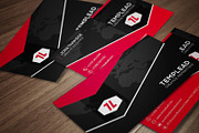 Corporate Business Card CM132, a Business Card Template by annozio (Thumbnail 1 of 4)