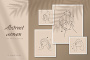 Abstract woman linear face, an Illustration by KeronnArt (Thumbnail 1 of 10)