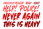Shout Out, a Script Font by Comicraft Fonts (Thumbnail 3 of 4)