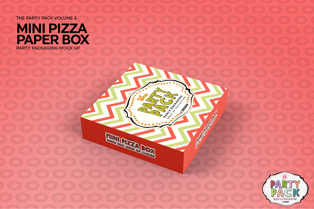 Vol.8 Party Packaging Mockups, a Cups & Container Mockup by INCDesign (Photo 17 of 19)
