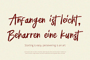 Hollowstone - Brush Font, a Script Font by Alpaprana (Thumbnail 5 of 10)