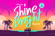 Shine Bright Font, a Handwritten Font by KengGraphic (Thumbnail 1 of 7)