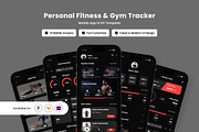Bodyforge - Fitness Tracker App, an App Template by productype1 (Thumbnail 1 of 5)