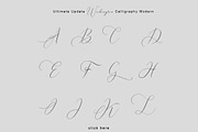 Washington Calligraphy Modern, a Script Font by Teweka (Thumbnail 5 of 19)